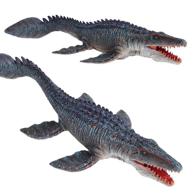 공룡 모델 시뮬레이션 모사사우루스 공룡 장난감, 과학 장난감 홈 동물 교육 장식 피규어 액션 H9G4
